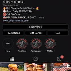 HYE Tech Media & Consulting - Chips N Chicks Instagram Social Media Marketing