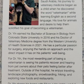 Enterprise Animal Hospital - Dr. Yin is the best - Veterinarians Near Me - Enterprise, Nevada Enterprise Animal Hospital - Dr. Yin is the best - Veterinarians Near Me - Enterprise, Nevada