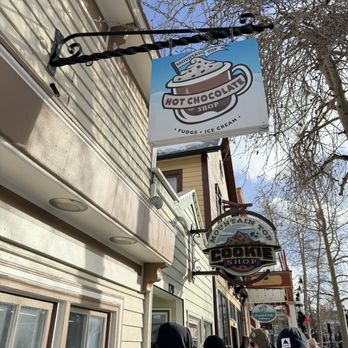 Mountain Top Cookie Shop - two people standing in front of a building - Bakeries Near Me - Breckenridge, Colorado Mountain Top Cookie Shop - two people standing in front of a building - Bakeries Near Me - Breckenridge, Colorado