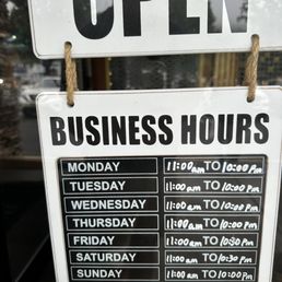 Business hours