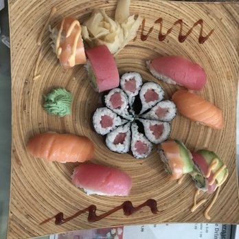 Pho-shi - Some of the Nigiri, tuna roll, and rainbow roll which was part of the Love Boat. - Vietnamese Near Me - Fort Wayne, Indiana