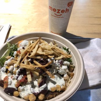 Mezeh - Make your own Mixed Bowl - Mediterranean Near Me - Oxon Hill, Maryland