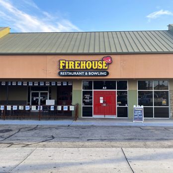 Firehouse Southwest Station - The front from White Lane - American Near Me - Bakersfield, California Firehouse Southwest Station - The front from White Lane - American Near Me - Bakersfield, California