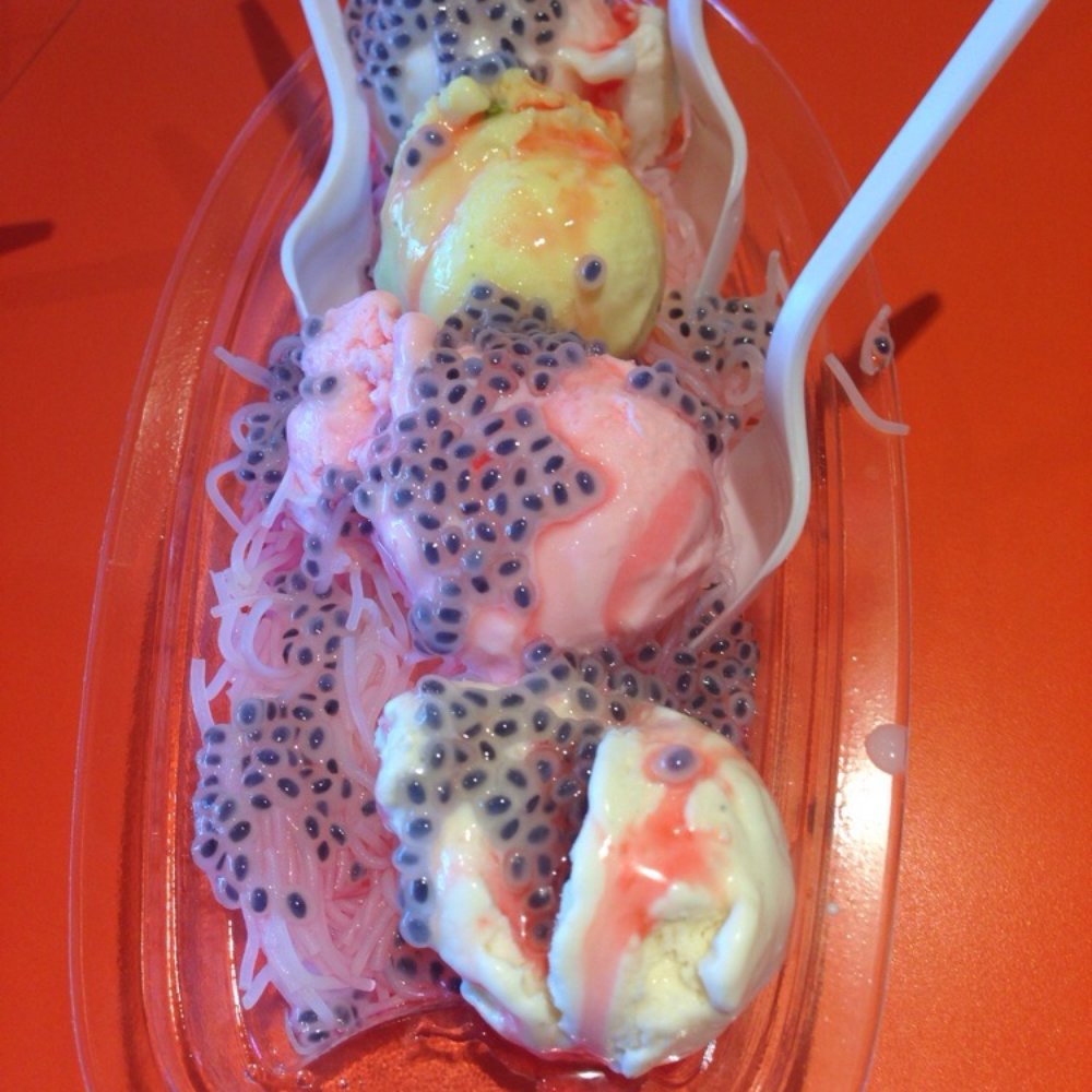 Saffron Spot - Ice Cream Falooda: rose, mawa, rajbhag, sitaphai. - Desserts Near Me - Artesia, California Saffron Spot - Ice Cream Falooda: rose, mawa, rajbhag, sitaphai. - Desserts Near Me - Artesia, California