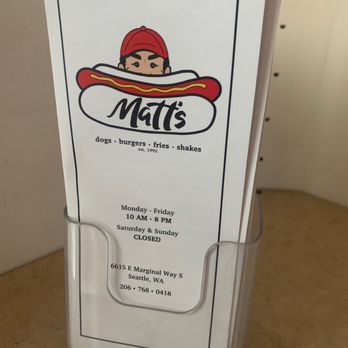 Matt's Famous Chili Dogs - Hot Dogs Near Me - Seattle, Washington Matt's Famous Chili Dogs - Hot Dogs Near Me - Seattle, Washington