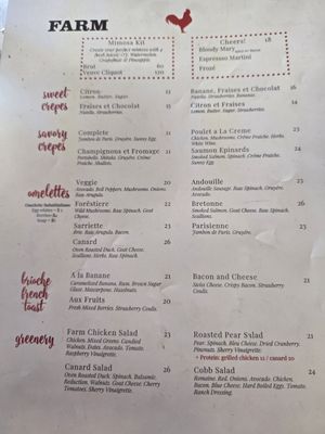 Menu photo 1 FARM Palm Springs, CA Menu photo 1 FARM Palm Springs, CA