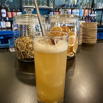 Umbrella Dry Bar - Sun-Shower (Earl Grey tea, orange, lavender, lemon) - Cocktail Bars Near Me - Raleigh, North Carolina Umbrella Dry Bar - Sun-Shower (Earl Grey tea, orange, lavender, lemon) - Cocktail Bars Near Me - Raleigh, North Carolina
