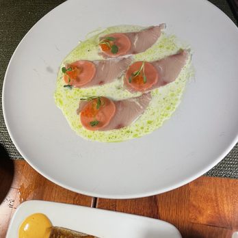 Jules@Market - Hamachi Crudo - New American Near Me - Bristol, Pennsylvania Jules@Market - Hamachi Crudo - New American Near Me - Bristol, Pennsylvania