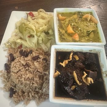 Shantoo Togetherness - Oxtail & Curry Chicken with Steamed Cabbage and Rice & Peas - Caribbean Near Me - Bowie, Maryland Shantoo Togetherness - Oxtail & Curry Chicken with Steamed Cabbage and Rice & Peas - Caribbean Near Me - Bowie, Maryland