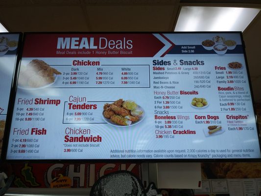 Menu photo 1 Krispy Krunchy Chicken Lago Vista, TX Menu photo 1 Krispy Krunchy Chicken Lago Vista, TX