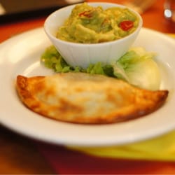 Café El Sur - Chausson argentin avec une superbe guacamole