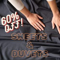 Nest Bedding - 60% off Sheets and Duvets! Limited Supply!