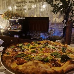 Hot honey pizza