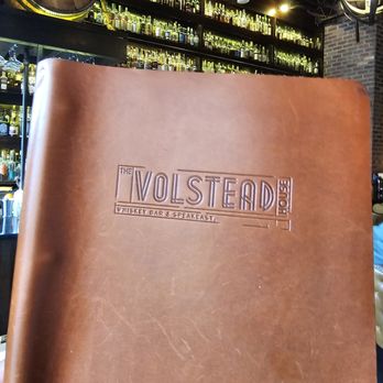 Volstead House Whiskey Bar and Speakeasy, Eagan - Such a cool menu! - Cocktail Bars Near Me - Eagan, Minnesota