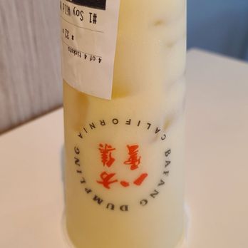 Bafang Dumpling - Soy Wild Mango ($4.75). I think it tastes similar to an Indian Mango Lassi 08-17-2023 - Taiwanese Near Me - Gardena, California