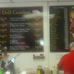 Sandwich menu Sandwich menu