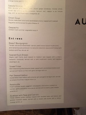 Menu photo 8 Auberge Zionsville, IN