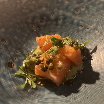 DOMODOMO - New York - Salmon tatami - Japanese Near Me - New York, New York DOMODOMO - New York - Salmon tatami - Japanese Near Me - New York, New York