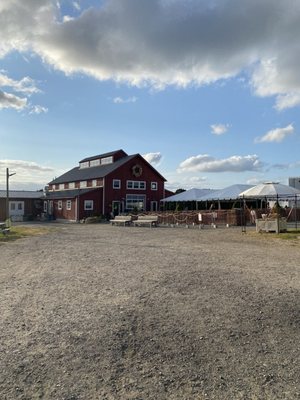 Cider Barn Taproom at Carlson Orchards by null