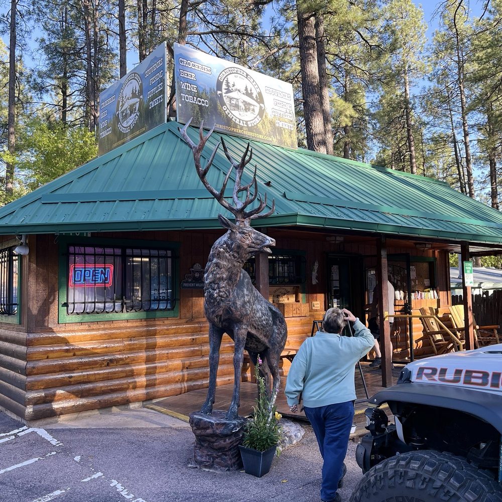 Christopher Creek General Store - Outside - Grocery Near Me - Payson, Arizona Christopher Creek General Store - Outside - Grocery Near Me - Payson, Arizona
