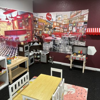 Red Panda Play Space - Kitchen area - Kids Activities Near Me - Castro Valley, California