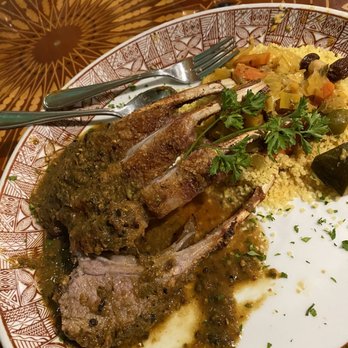 Casablanca - House special rack of lamb. Get this! - Moroccan Near Me - Kailua, Hawaii