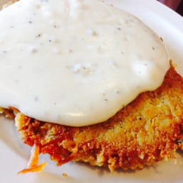 Country Fried Steak And Eggs