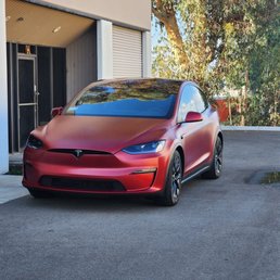Model x 23 ppf, wrapped by Master Protection Film. Model x 23 ppf, wrapped by Master Protection Film.