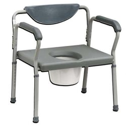 Mother Goose Medical Supply - Drive Medical Bariatric commode weight limit 600lbs.