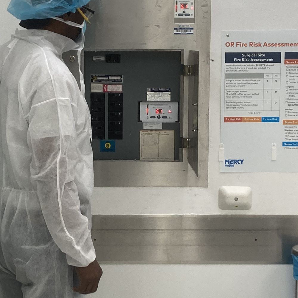 Concord Electric Contractors - Operating Room final testing of all critical equipment - Electricians Near Me - Miami, Florida Concord Electric Contractors - Operating Room final testing of all critical equipment - Electricians Near Me - Miami, Florida