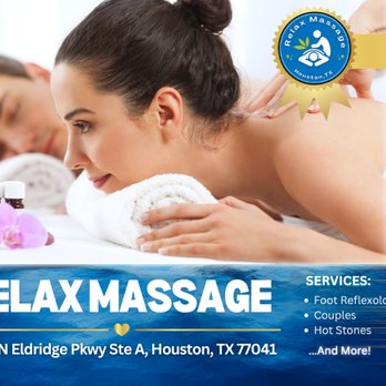 Relax Massage - Massage Therapy Near Me - Houston, Texas