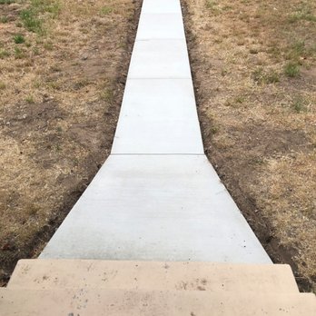 Islander Concrete - New walkway from porch - Masonry/Concrete Near Me Islander Concrete - New walkway from porch - Masonry/Concrete Near Me
