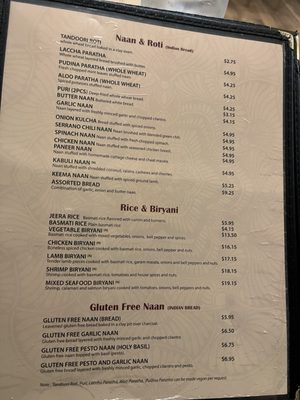 Menu photo 6 Sugandh Indian Restaurant & Bar Millbrae, CA Menu photo 6 Sugandh Indian Restaurant & Bar Millbrae, CA