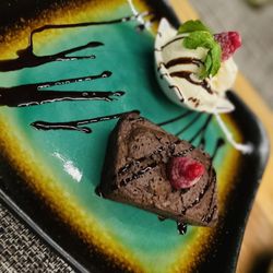 Zai Sushi - The brownie and ice cream dessert was perfect!!