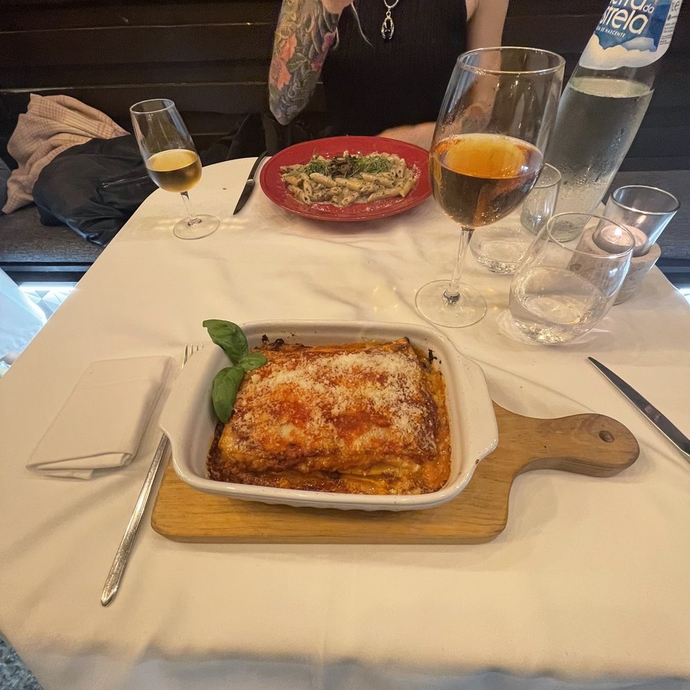 Lasagna and Pasta Trufano Lasagna and Pasta Trufano