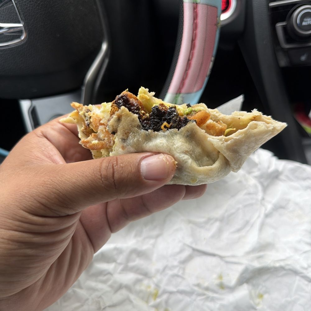 EggBred - Third burrito with burnt meat... - Breakfast & Brunch Near Me - Long Beach, California EggBred - Third burrito with burnt meat... - Breakfast & Brunch Near Me - Long Beach, California