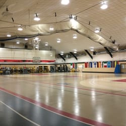 Fort Dix Gym - Main gym area.