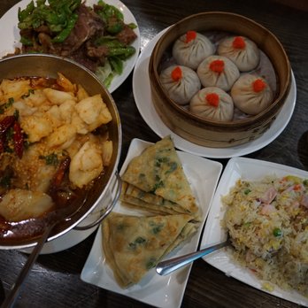 Dumpling Cafe - Mini Juicy Buns with Pork & Crabmeat, Scallion Pancake, Yang Chow Fried Rice, Szechuan Style Flounder, Salt and Pepper Pork Chops - Taiwanese Near Me - Boston, Massachusetts