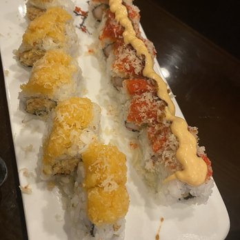 Kings Sushi - Richmond Roll on right - Sushi Bars Near Me - Charleston, South Carolina
