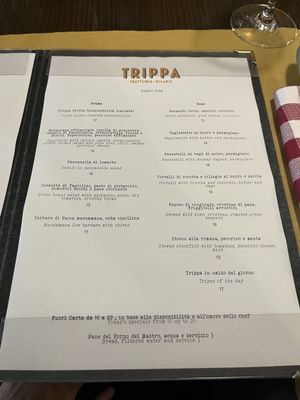 Menu photo 3 Trippa Milan, MI Menu photo 3 Trippa Milan, MI