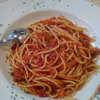 Amici Banquet Restaurant - Pasta with meat sauce - Italian Near Me - St Augustine, Florida Amici Banquet Restaurant - Pasta with meat sauce - Italian Near Me - St Augustine, Florida