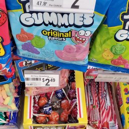 What are the fun things about being an adult...  You can buy candy whenever you want.