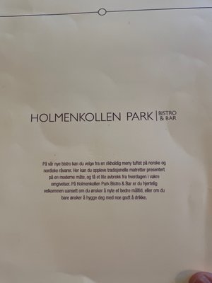 Scandic Holmenkollen Park Hotel by null