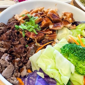 J Sushi Brea - Beef and Chicken Bowl - Japanese Near Me - Brea, California J Sushi Brea - Beef and Chicken Bowl - Japanese Near Me - Brea, California