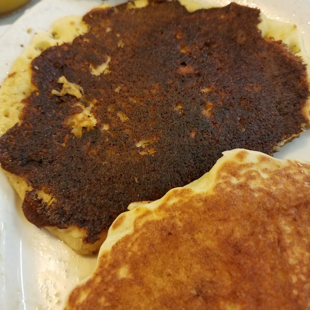 Bob's Diner - The burnt pancakes we got... - Diners Near Me - Bainbridge, New York