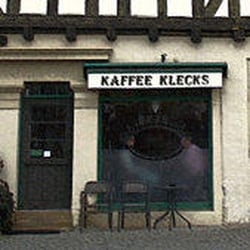 Kaffee-Klecks - Eingang zum Café Kaffe-Klecks