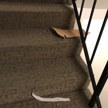 Ashley Store - Trash left from unwrapping in the stairwell - Furniture Stores Near Me - Los Angeles, California Ashley Store - Trash left from unwrapping in the stairwell - Furniture Stores Near Me - Los Angeles, California