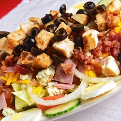 The Inn Between Bar & Grill - A large Cobb Salad, enough to share or make a meal of.