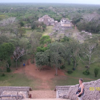 Ek Balam Mayan Ruins - a long way down - Landmarks & Historical Buildings Near Me - Yucatán, YUC
