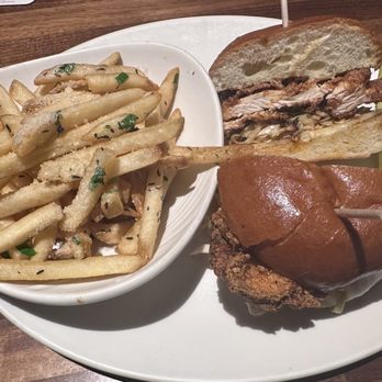 Yard House - Nashville Hot Chicken Sandwich - New American Near Me - Indianapolis, Indiana Yard House - Nashville Hot Chicken Sandwich - New American Near Me - Indianapolis, Indiana